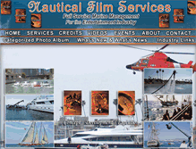 Tablet Screenshot of nauticalfilmservices.com